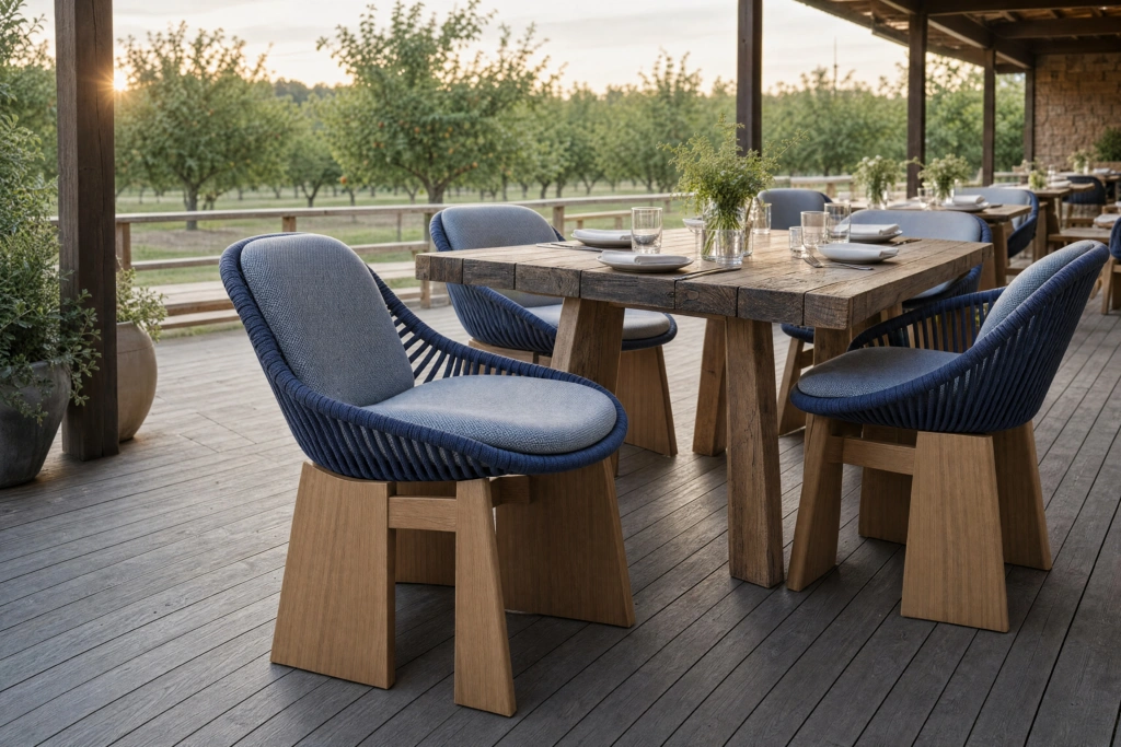 Clogs S Patio Chair setting