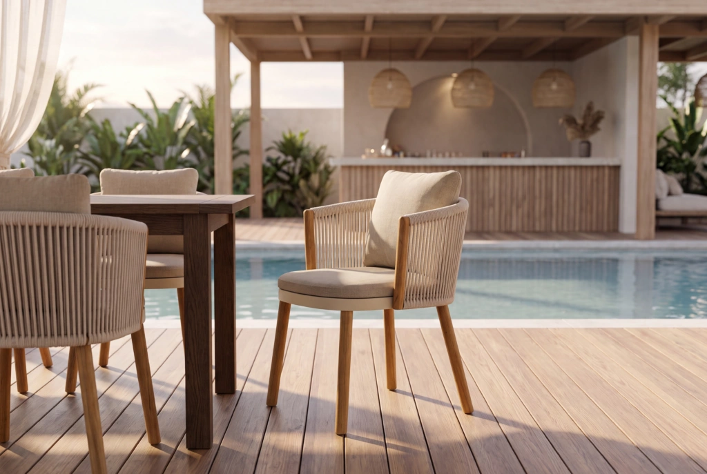 Vatican TK Dining Armchair setting