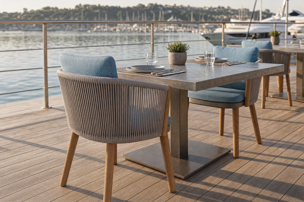 Vatican TK Dining Armchair setting