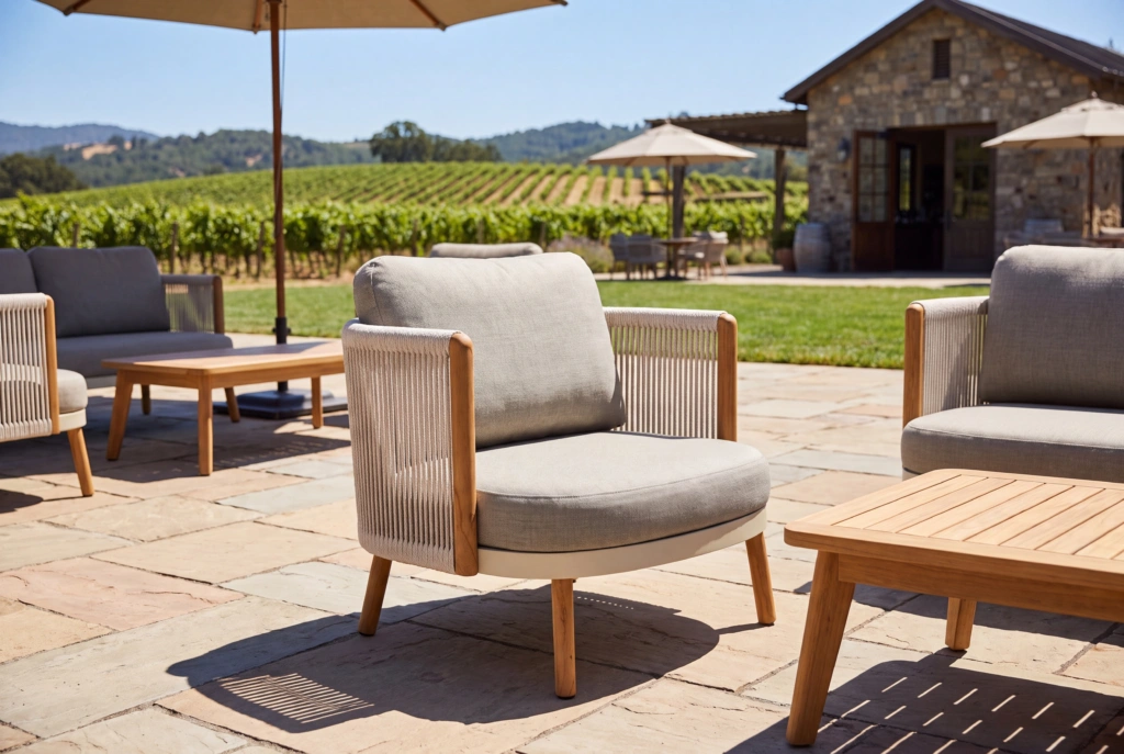 Vatican TK Lounge Armchair setting