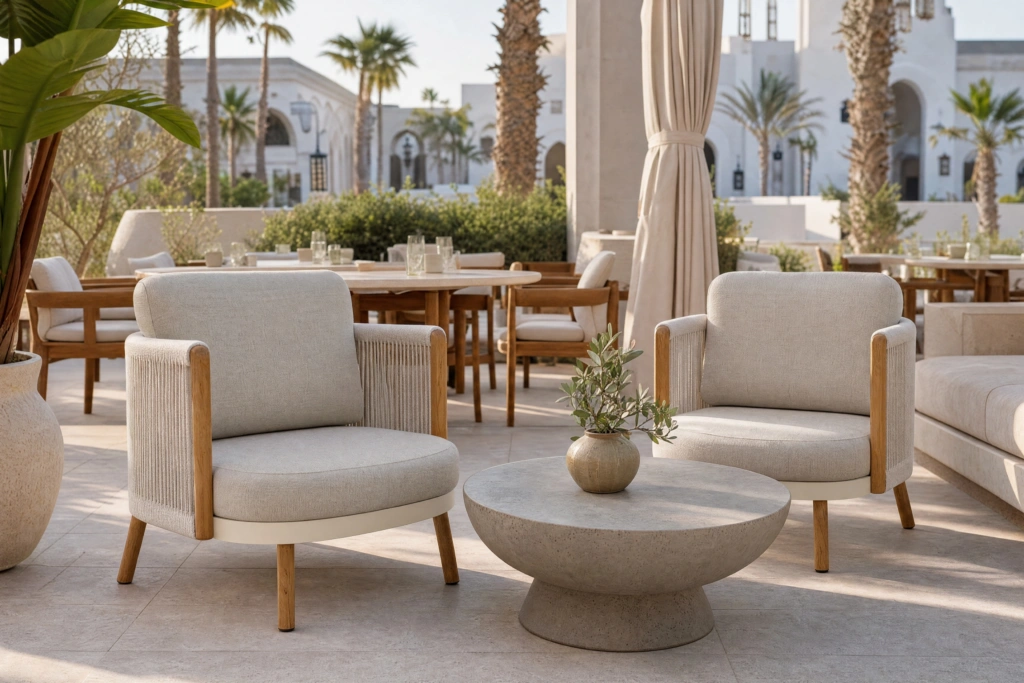 Vatican TK Lounge Armchair setting