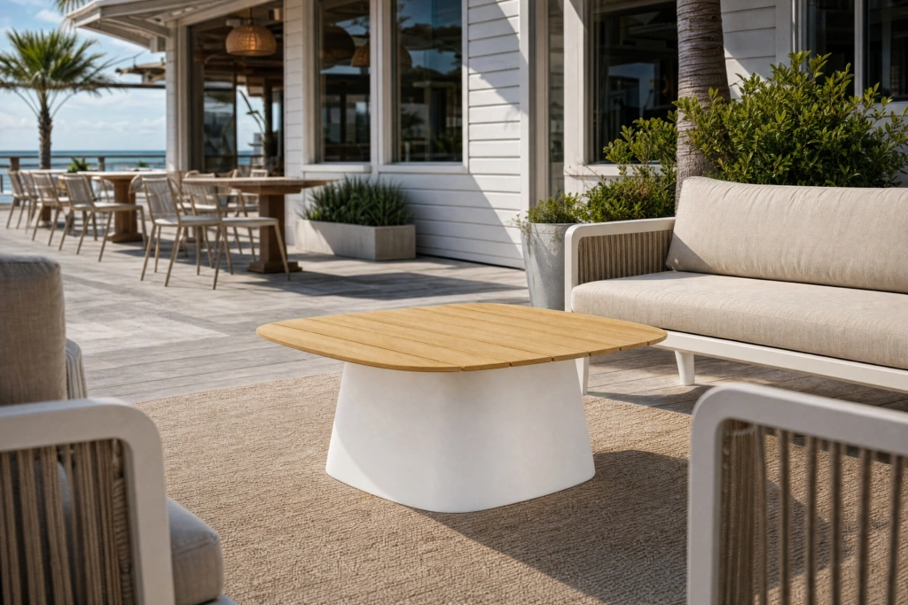 Maui Coffee Table setting