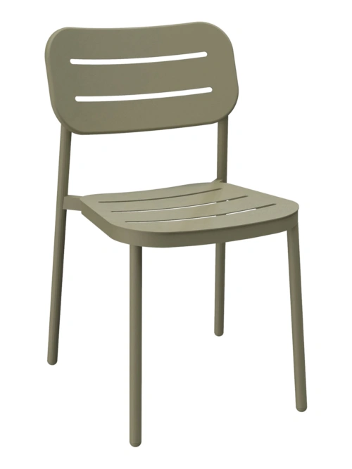 Oval Dining Chair - Slotted
