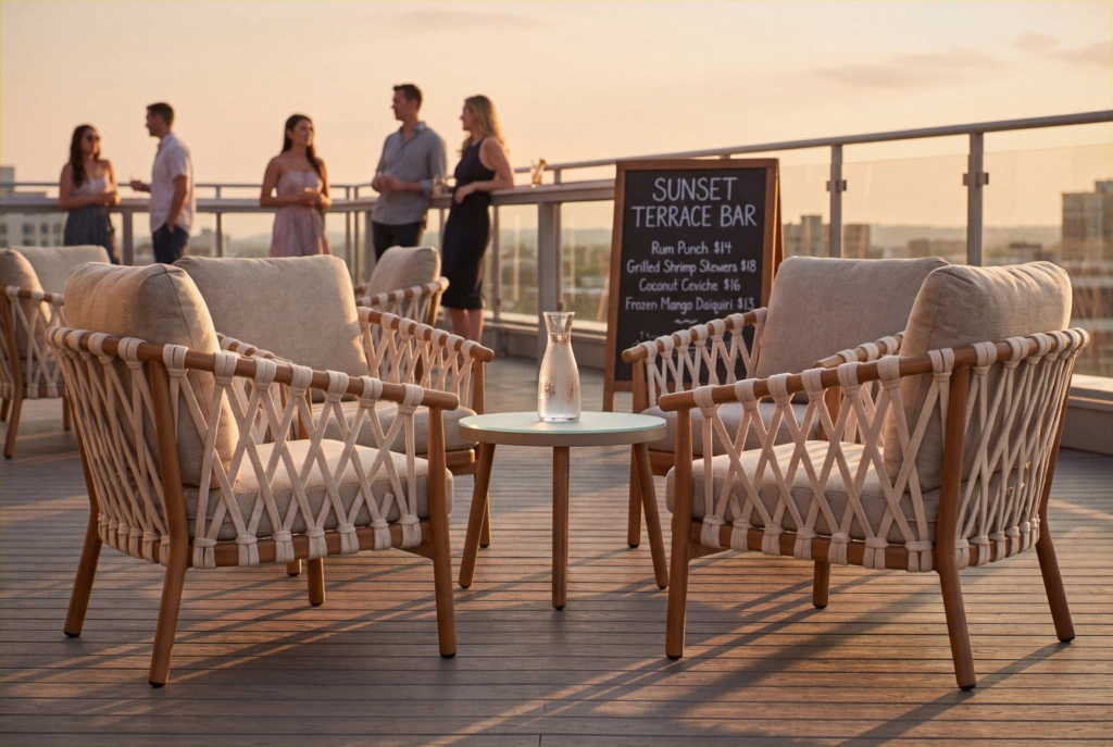 Palmer Lounge setting