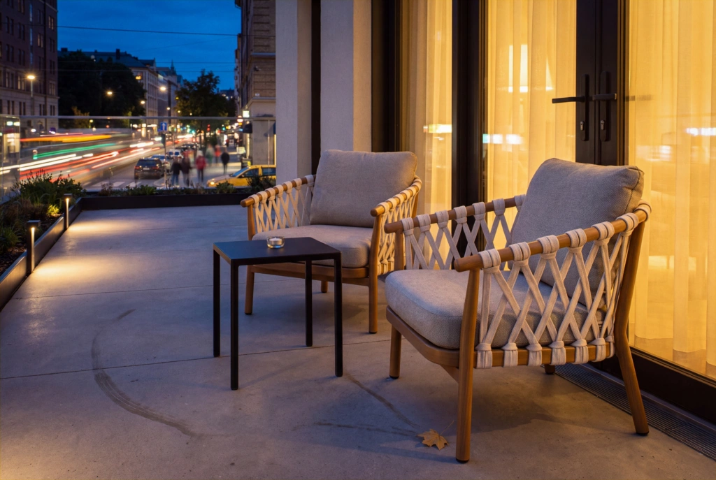 Palmer Lounge setting