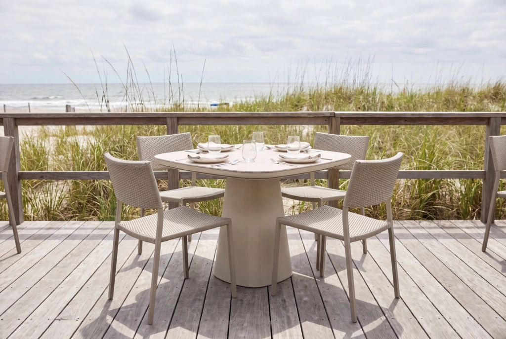 Maui Dining Table setting