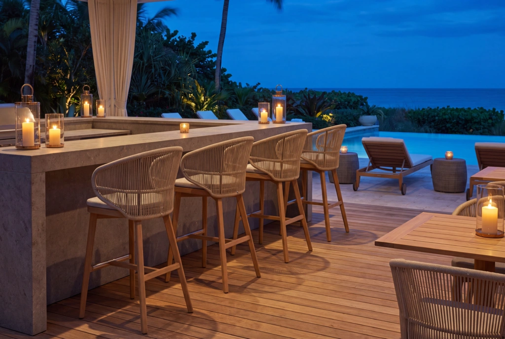 Jumbo Barstool setting
