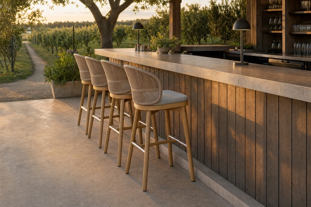 Jumbo Barstool setting