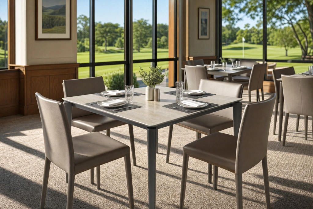 Bagel 58×58 Dining Table setting