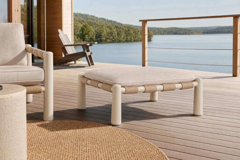 Kauai Footstool setting
