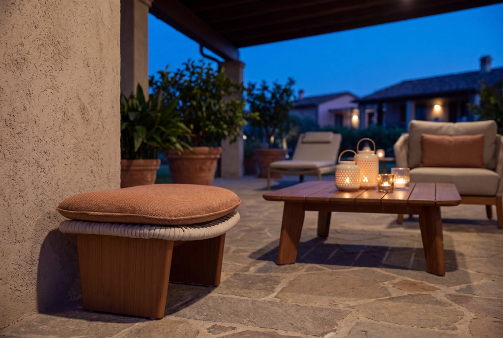 Clogs Footstool setting