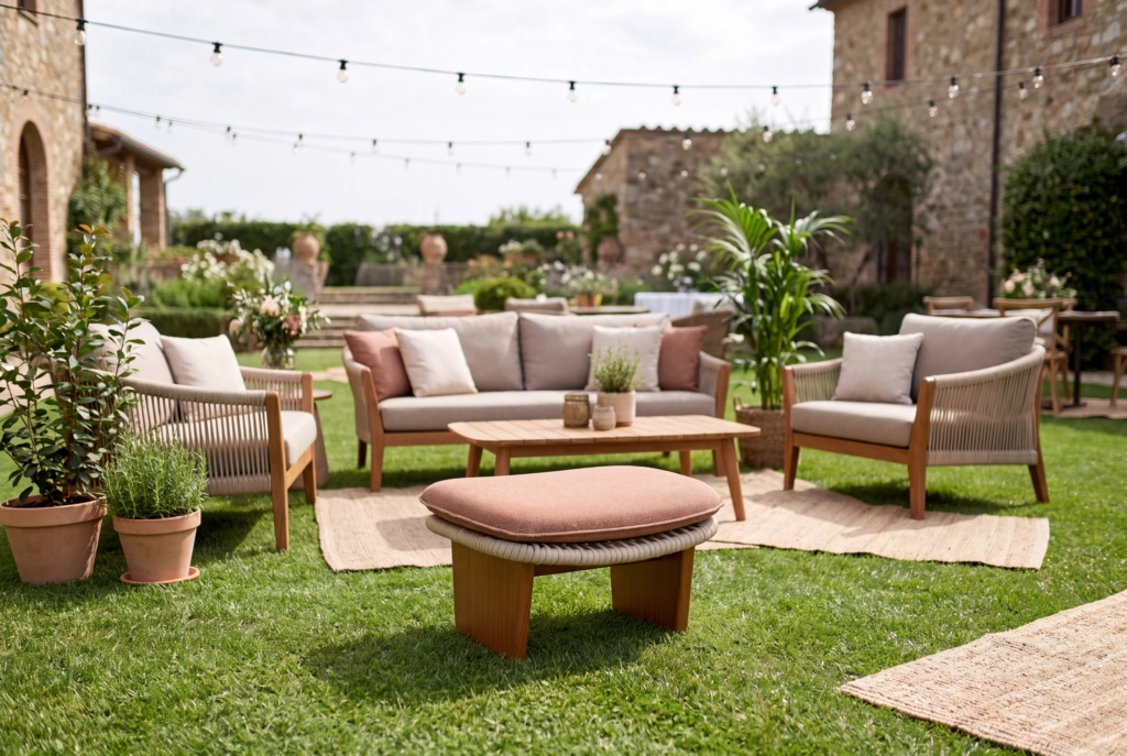 Clogs Footstool setting