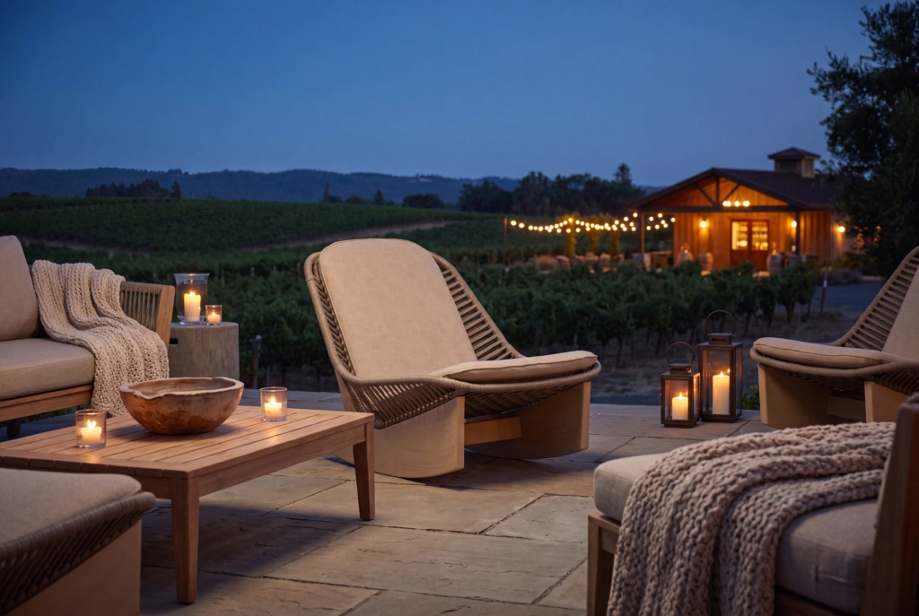 Clogs Rocking Lounge Chair setting