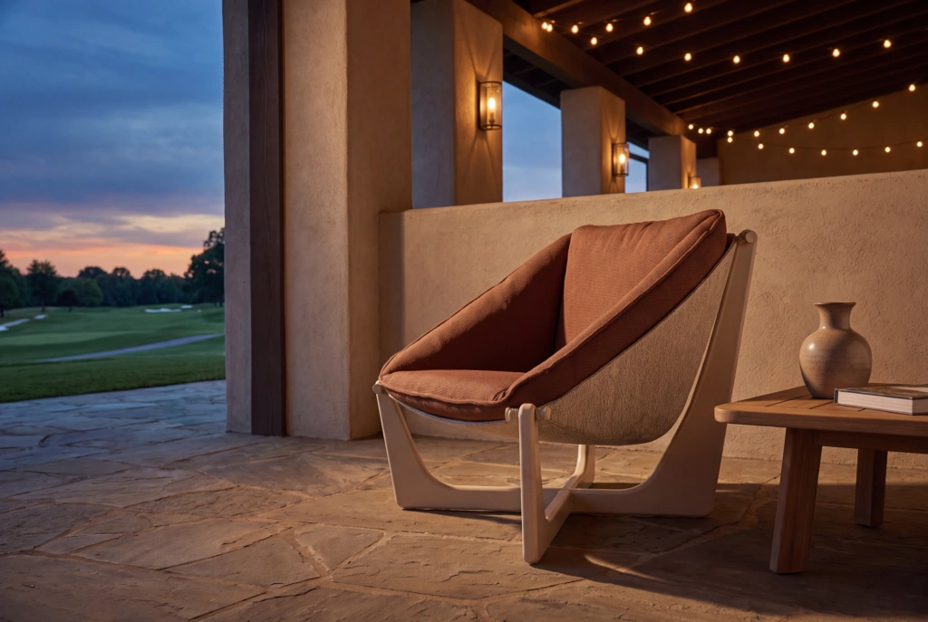 Float Lounge Chair setting