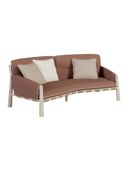 Kauai Curved 3-Seat Sofa