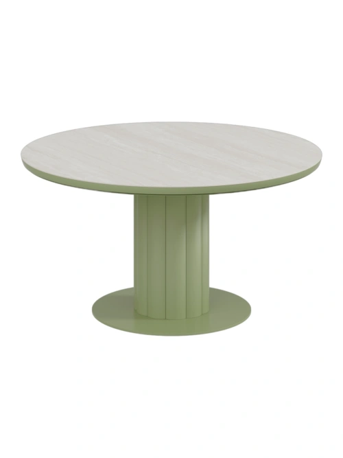 Lotus Dining Table C 55”RD – CER