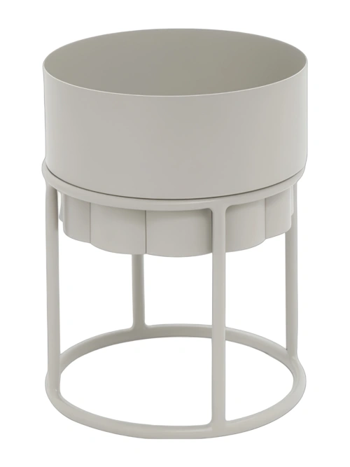 Lotus Planter W/Tall Base