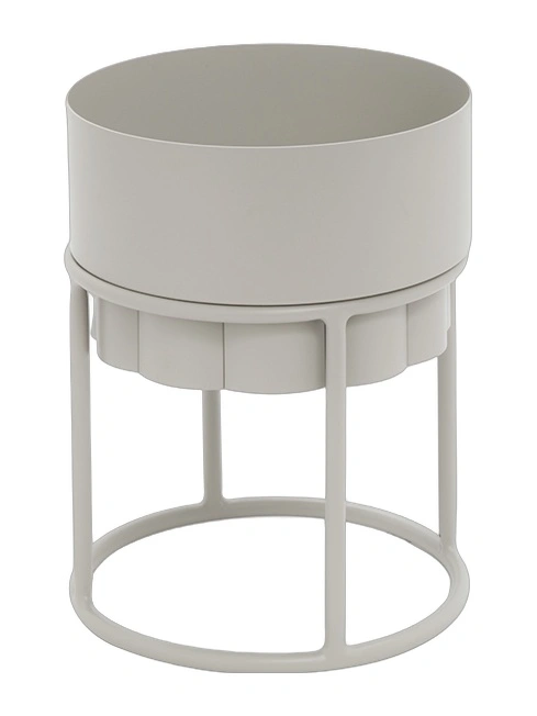 Lotus Planter W/Tall Base