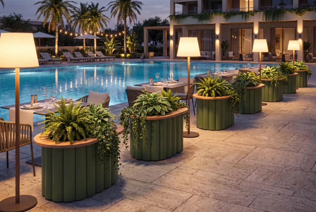 Lotus Planter XXL 26×18 setting