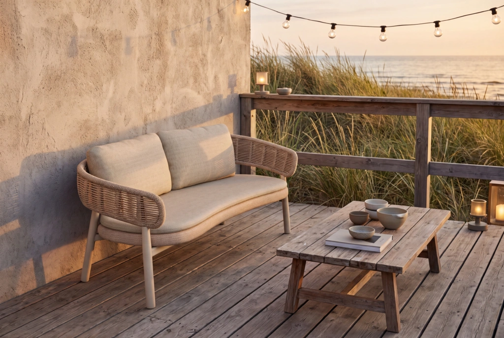 Shell 2-Seat Sofa setting