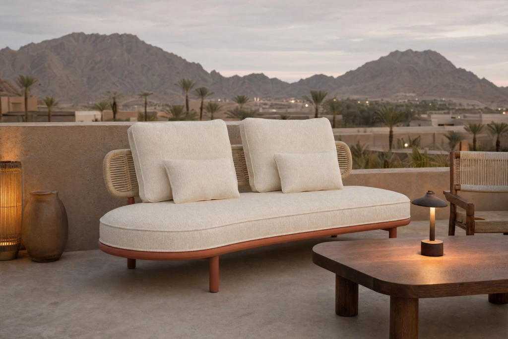 Shell 2-Seat Sofa RT setting
