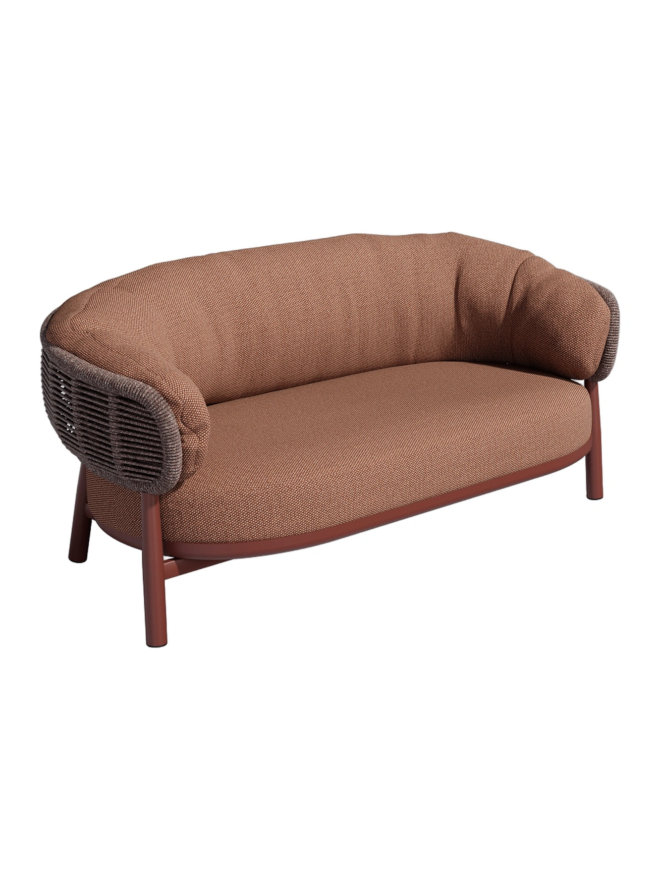 Shell 2-Seat Sofa Upholstered Shell 2-Seat Sofa Upholstered – front view