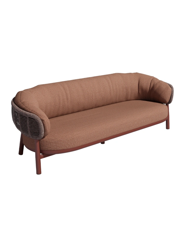 Shell 3-Seat Sofa Upholstered