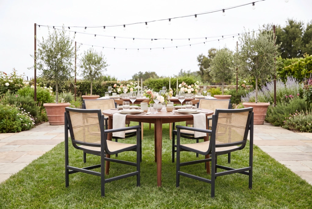 String A WIC Dining Armchair setting