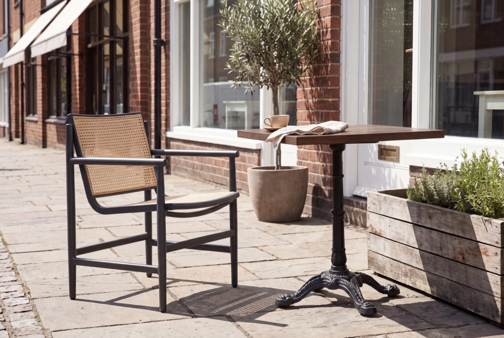 String A WIC Dining Armchair setting