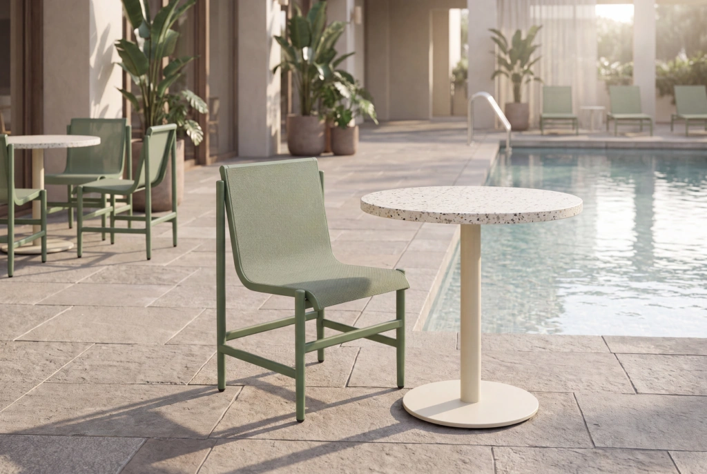 String S TEX Dining Chair setting