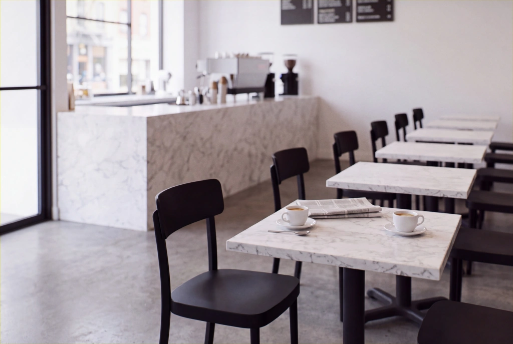 Venice Tops – Carrara Marble, square