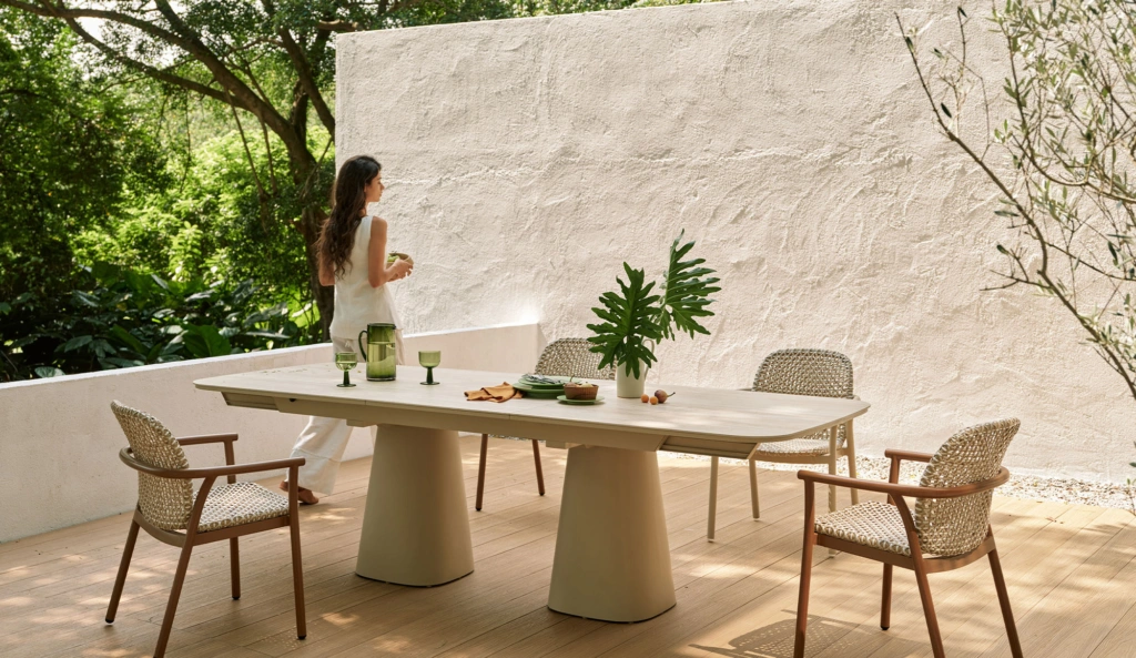 Lille A Rope outdoor dining setting